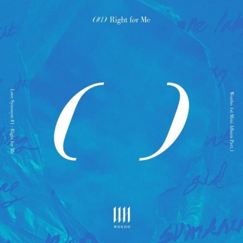 Wonho - Love Synonym (#1) Right for me (mini album)